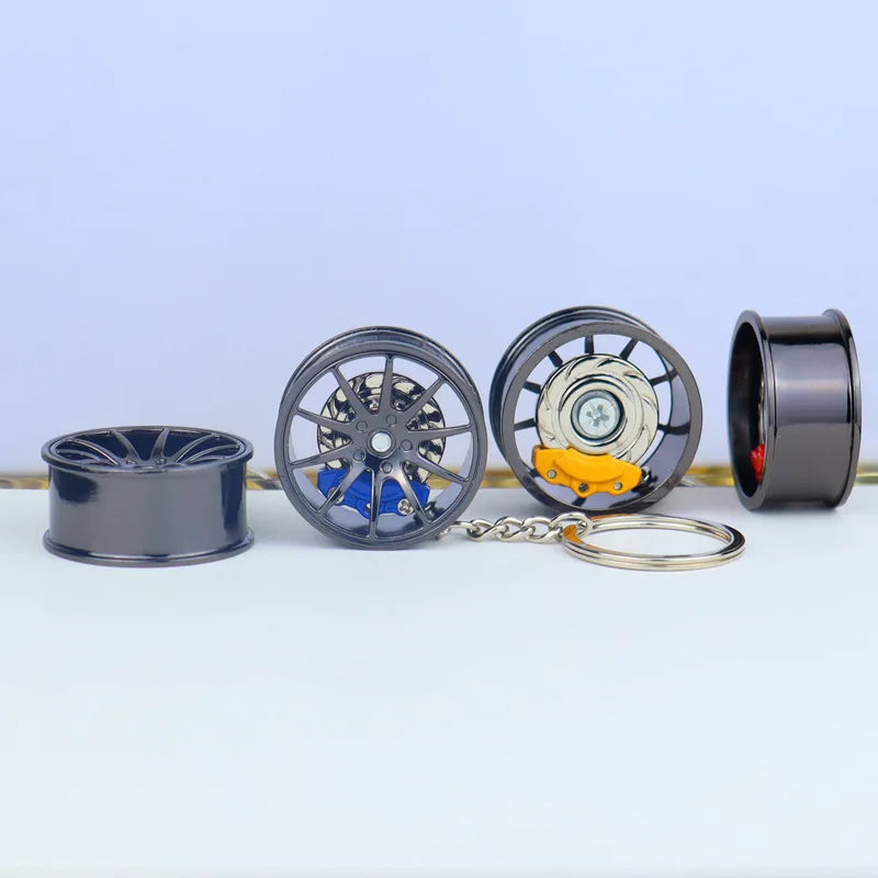 Llavero de llanta de aleación de aluminio | Accesorio