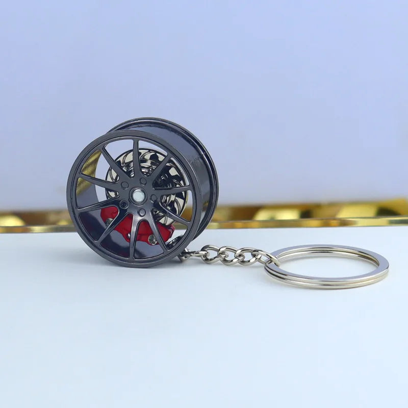 Llavero de llanta de aleación de aluminio | Accesorio