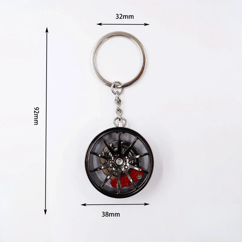 Llavero de llanta de aleación de aluminio | Accesorio