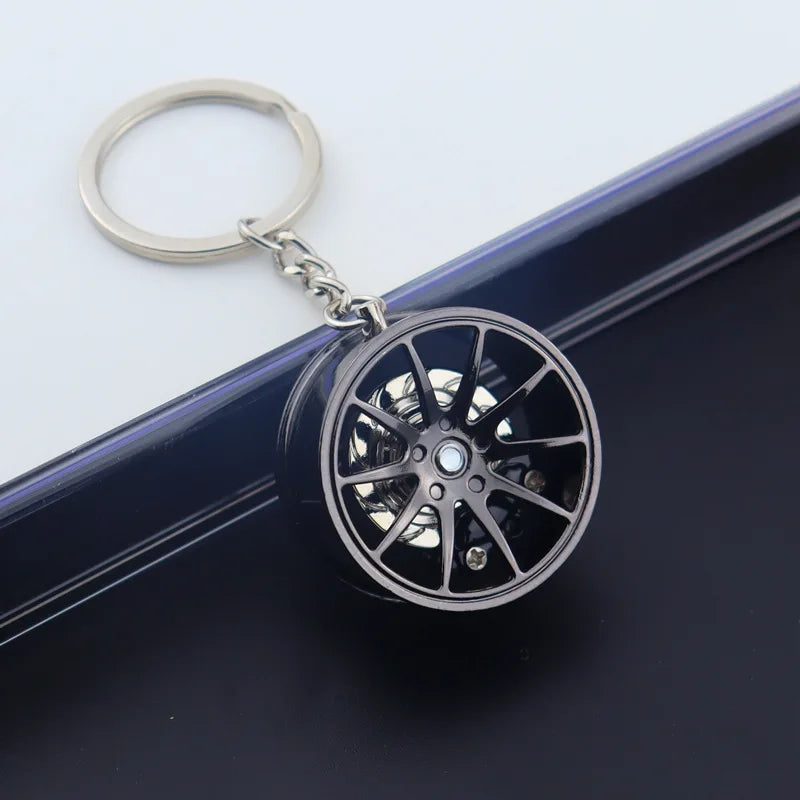 Llavero de llanta de aleación de aluminio | Accesorio